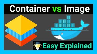 DOCKER image vs container Difference EASILY explained with 🍪 for beginners Rebuild on file changes [upl. by Mcclish]