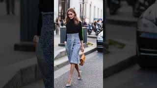 Olivia Palermo Street Style Fashion oliviapalermo shorts streetstyle fashion olivia [upl. by Nnylassej625]