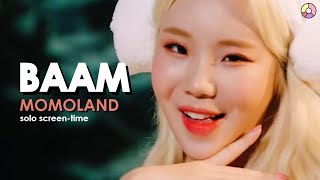 MOMOLAND  BAAM Japanese Ver  FocusSolo ScreenTima Ranking [upl. by Esinwahs]