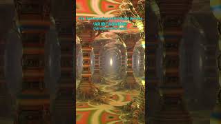 ARIDCADABRA  Amazing 3D multi fractal fantasy journey fractal fantasy mystic rock trippy 4k [upl. by Tiena]