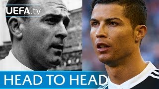 Ronaldo v Di Stéfano Head to Head [upl. by Llertnahs]