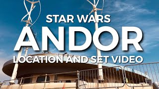 Star Wars Andor  Cleveleys Location and Sets [upl. by Eilrebma]