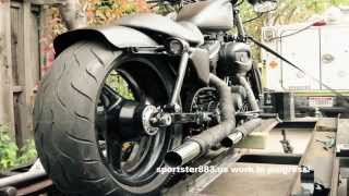 Sportster Iron Bobber Nightster [upl. by Ecniuq679]