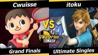 UWaterloo SSBU S23w8 Grand Finals  Cwuisse Villager vs itoku Link [upl. by Ciccia]