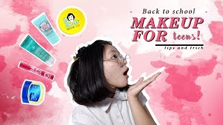 BACK TO SCHOOL  Makeup For Teens  MAKEUP KE SEKOLAH [upl. by Naquin]