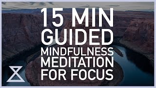 15 Minute Guided Meditation for Focus [upl. by Trah]