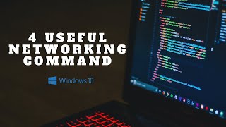 4 Useful Command in Windows for Network Troubleshooting [upl. by Yhtur]