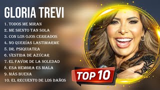 Las 10 mejores canciones de Gloria Trevi 2023 [upl. by Llevaj]