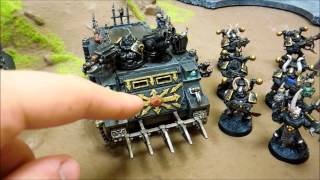 Projekt Update  40K Chaos Space Marines  Black Legion  Phantasos Studio [upl. by Ecargyram]