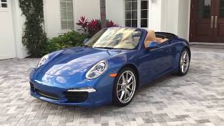 2014 Porsche 911 Carrera 4 Cabriolet Review and Test Drive by Bill  Auto Europa Naples [upl. by Ola]