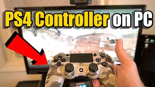 How to CONNECT PS4 Controller on PC using STEAM Windows 10 [upl. by Stanfield321]