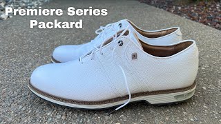 Footjoy Premiere Series Packard Golf Shoes Review  Tiger Woods Shoe of Choice [upl. by Carline]