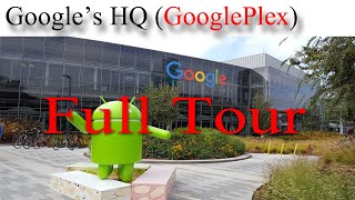 Googles Headquarters Tour Googles HQ Tour Jan 2021 GooglePlex [upl. by Selena833]