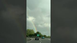 Malmö another rainbow catched eye after the sudden summer rain [upl. by Yrome]