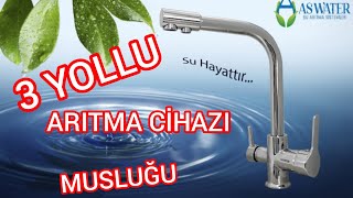 3 Yollu Musluk Su Arıtma Cihazı Musluğu [upl. by Assenat]