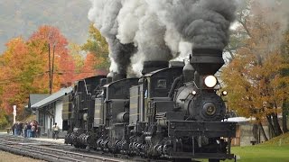 Cass Scenic Railroad Appalachian Fall Foliage [upl. by Haleemaj]