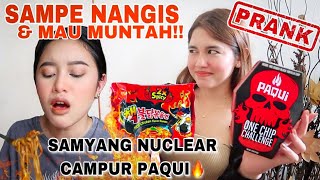 PRANK AUREL SAMYANG 2X  PAQUI  SADIIIS MATI KEPEDESAN [upl. by Eynobe]