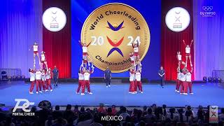 Team Mexico Coed Premier ICU World Cheerleading Championship 2024 Semi Finals [upl. by Bever]