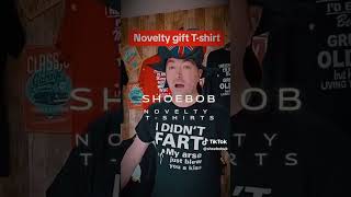 Shoebob Novelty Tshirts [upl. by Uolyram]