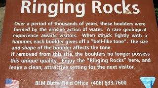 Ringing Rocks Tour by MontanaPicturesNet [upl. by Sussi571]