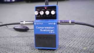 Boss CS3 Compressor Sustainer Pedal  Boss CS3 [upl. by Kendrick]