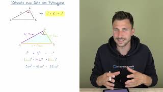 Kehrsatz zum Satz des Pythagoras [upl. by Ahsenauq]