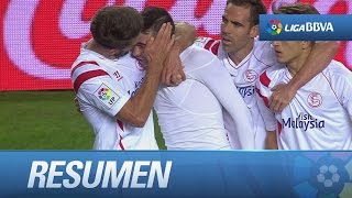 Resumen de Sevilla FC 32 RCD Espanyol [upl. by Adnawak]