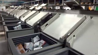 Tilt Tray Sorter by Falcon Autotech [upl. by Nolahp]