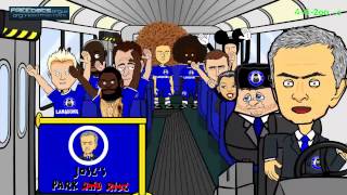 MOURINHO PARKS THE CHELSEA BUS SONG by 442oons [upl. by Magen347]