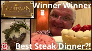 Disneys Yachtsman Steakhouse Dinner Dining Review  Disney Dining Review [upl. by O'Brien]