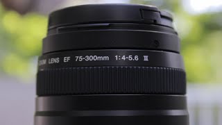 Canon 75300mm Lens Review [upl. by Nuahsyar]