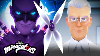 MIRACULOUS  Gabriel Agreste 🦋 Hawk Moth ⚡️ Monarch  COMPILATION S5  Tales of Ladybug amp Cat Noir [upl. by Mcdougall471]