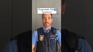 Polizei Saarland  Fragerunde Teil 1 Sporttest sports 2024 bewerbung [upl. by Aleibarg]