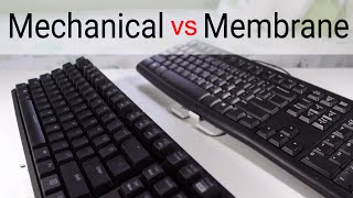 Mechanical vs Membrane Keyboards Are Mechanical Keyboards Worth It [upl. by Lorrac]