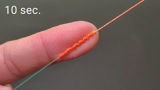 The Best Knot for Braid to Leader Strong amp Secure The SC Knot [upl. by Amadis]