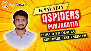 quotThe journey to placement for a student at QSpiders Hyderabad Punjaguttaquot [upl. by Audly]