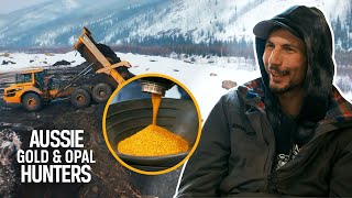 Parker Schnabel Finds 240000 Worth Of Gold On Tony Beets Claim  Gold Rush [upl. by Gamali]