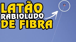 COMO FAZER PIPA LATÃO COM FIBRA 55CM  ESCOLA DE PIPEIROS [upl. by Vada]