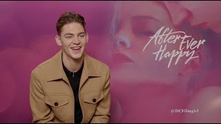 Hero Fiennes Tiffin Interview AFTER EVER HAPPY [upl. by Aryad]