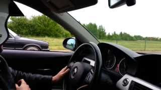 BMW 335D E92 370hp JS PERFORMANCE VS E30 325i Clastres 26052013 [upl. by Assedo720]