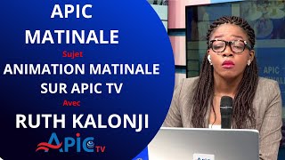 APIC MATINALE DU 28 OCTOBRE 2024 [upl. by Gant252]