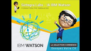 Présentation Sintegra Labs IBM Watson par Saber Mahbouli [upl. by Tab]