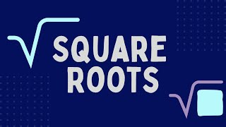 Understanding Square Roots [upl. by Alicec]