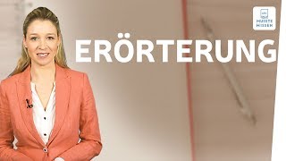 Erörterung schreiben I musstewissen Deutsch [upl. by Yeoj]