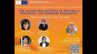 Fellowships of the Alexander von Humboldt Foundation for researchers and leadership personalities [upl. by Ellehc]