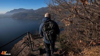 50 Minute Hike With My Father in Morcote Switzerland No Music [upl. by Howey896]