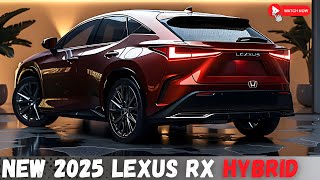 Unveiling 2025 Lexus RX Hybrid The Ultimate Luxury SUV [upl. by Kwang970]