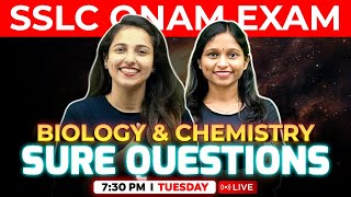 SSLC Biology amp Chemistry  Onam Exam Sure Questions  Exam Winner SSLC [upl. by Eittocs]