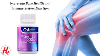 Ostelin Vitamin D3 1000IU for improving Bone Health and immune System Function [upl. by Nois]