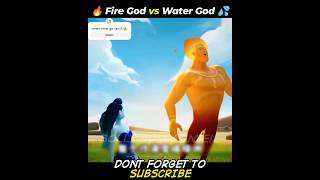 The Fire God and Water God fighting for last tree on Earth shorts [upl. by Margret]